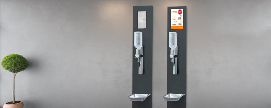 Hygienestation für F-EURO Wandmontage
